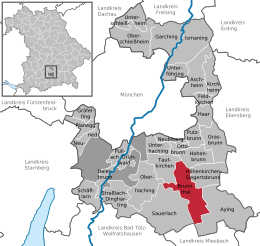 Brunnthal - Localizazion