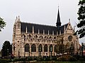 * Nomination Gothic church of Notre Dame du Sablon, Brussels -- Alvesgaspar 12:49, 2 May 2012 (UTC).  Comment Please remove a (faint) dustspot close to the foliage in the sky at left. --Cayambe 18:59, 2 May 2012 (UTC) --  Done Alvesgaspar 09:35, 3 May 2012 (UTC) * Promotion Good quality now. --Cayambe 12:45, 3 May 2012 (UTC)