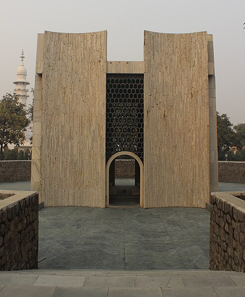Husain's mausoleum in Jamia Millia Islamia