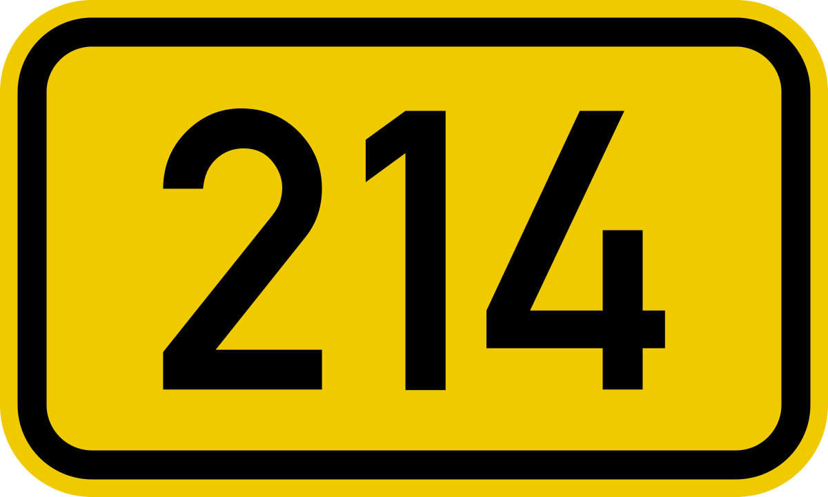 ファイル:Bundesstraße 214 number.svg - Wikipedia