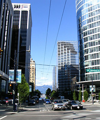 <span class="mw-page-title-main">Burrard Street</span>