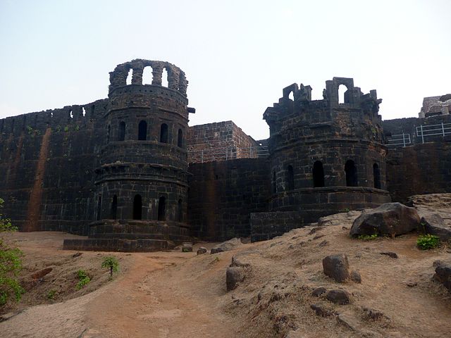 Raigad Fort served as the initial capital of the Bhonsles.