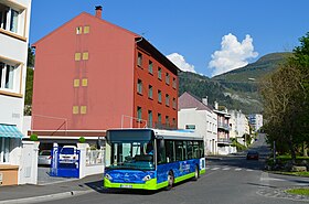 Imagem ilustrativa do artigo sobre transporte público de Lourdes