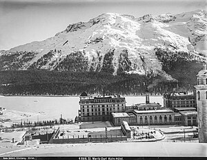 Eisbahn am Hotel Kulm