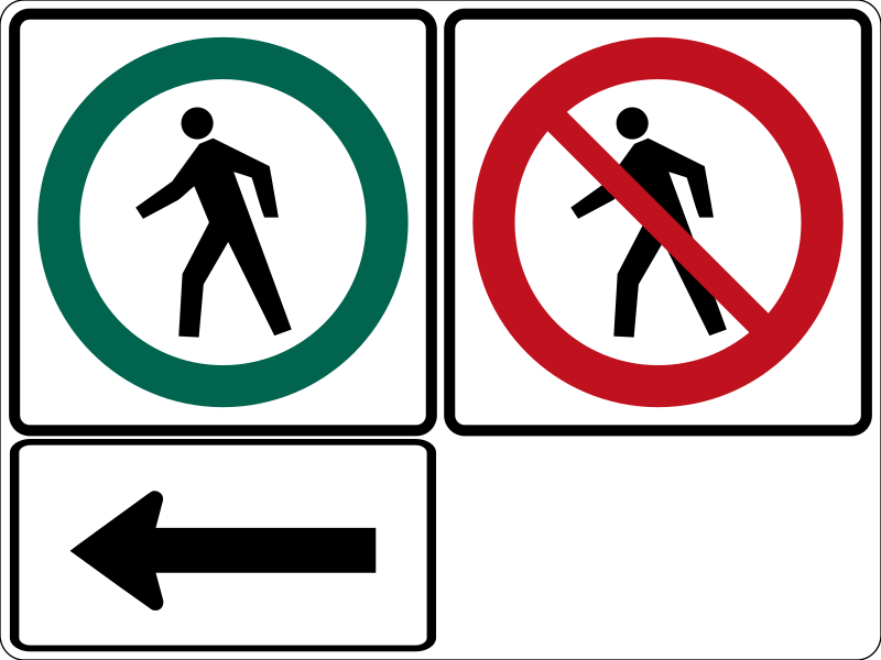 File:Canada Pedestrians Move to Left Side to Cross Sign.svg