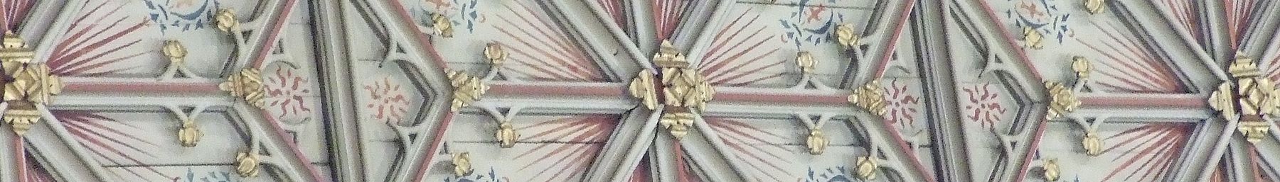Canterbury banner Cathedral Ceiling.JPG