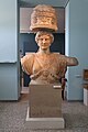 Caryatid from the Sanctuary of Demeter and Persephone at Eleusis. 1st cent. B.C. Archaeological Museum of Eleusis, Attica, Greece.