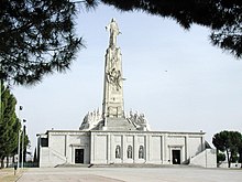 Monument, the Sacred Heart of Jesus in Cerro de los Angeles, Getafe, Spain. Cerro-angeles1.jpg