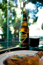 Miniatura para Cerveza Cristal (Chile)