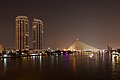 * Nomination Chao Phraya River Views --Supanut Arunoprayote 08:37, 2 May 2018 (UTC)  Oppose More unsharpness than I can forgive in a long exposure; severe posterization of the purple reflection Daniel Case Wed, 02 May 2018 20:42:16 GMT * Decline {{{2}}}