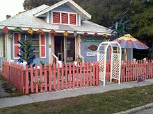 Some of the restored homes