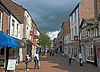 Chestergate in central Macclesfield