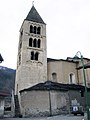 Le clocher de l'église paroissiale Saint-Maurice
