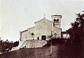 La chiesa in una foto dei primi del Novecento.