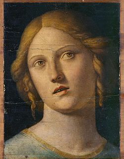 <i>Head of a Female Saint</i> Painting by Cima da Conegliano