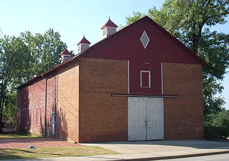 Clemson College Sheep Barn, S. Palmetto Blvd., Clemson (Pickens County, South Carolina).JPG