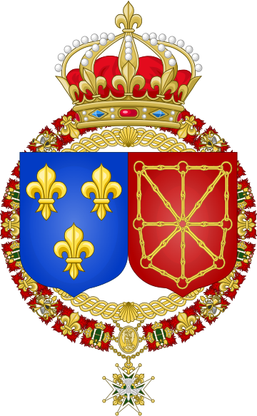 File:Coat of Arms of France & Navarre.svg