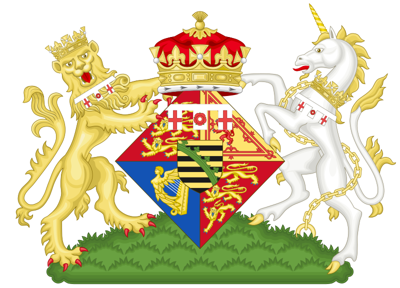 File:Coat of Arms of Victoria, the Princess Royal.svg