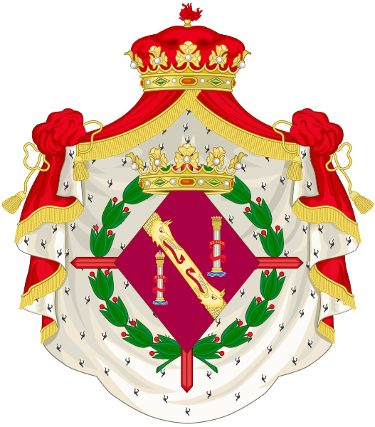 File:Coat of Arms of the 1st and 2nd Duchesses of Franco, Spanish Grandee.svg