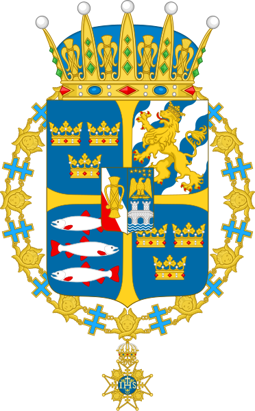 File:Coat of arms of Prince Nicolas, Duke of Ångermanland.svg