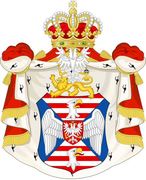 File:Coat of arms of the House of Petrović-Njegoš (alt).svg