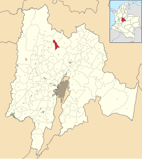 Locatie van Villagómez