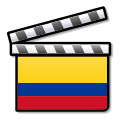 Colombia film clapperboard.svg