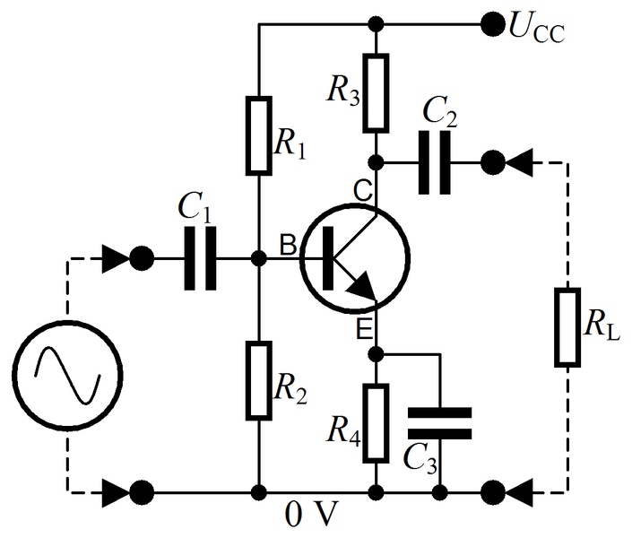 File:Common Emitter amplifier.png