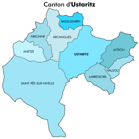 Communes du canton d'Ustaritz.svg