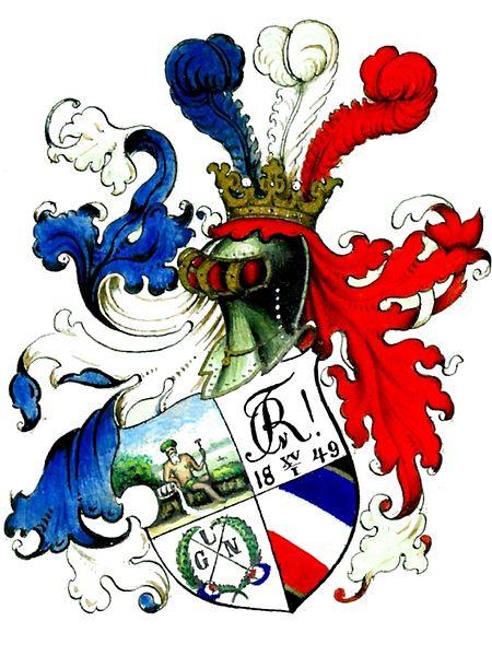 Corps Rhenania Heidelberg Vollwappen