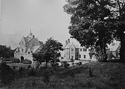 Plas Cors y Gedol, Wales, right side frontage, residence of Osborn Cors y Gedol image1.jpg