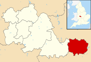 Coventry Birmingham, map