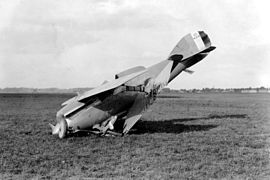 The VCP-R was damaged on August 2nd, 1920, after colliding on landing with an automobile that had been timing its speed tests at Wright Field.