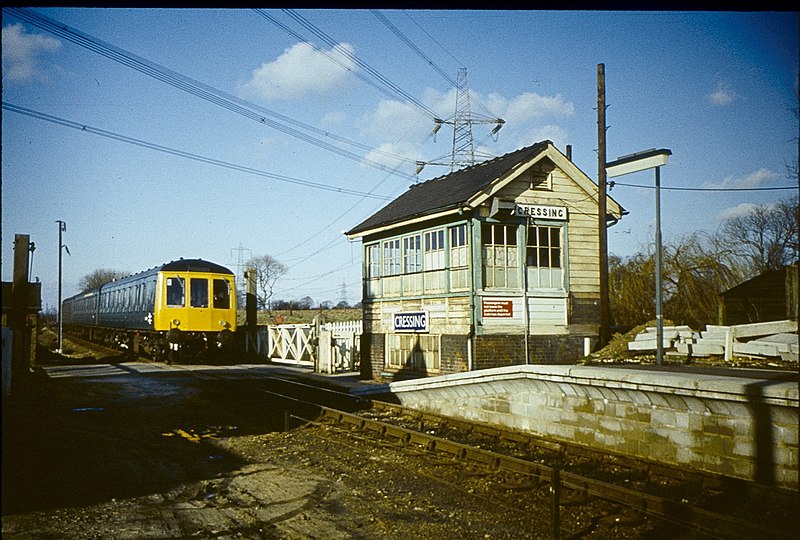 File:Cressing Station Signal Box Derby DMU.jpg