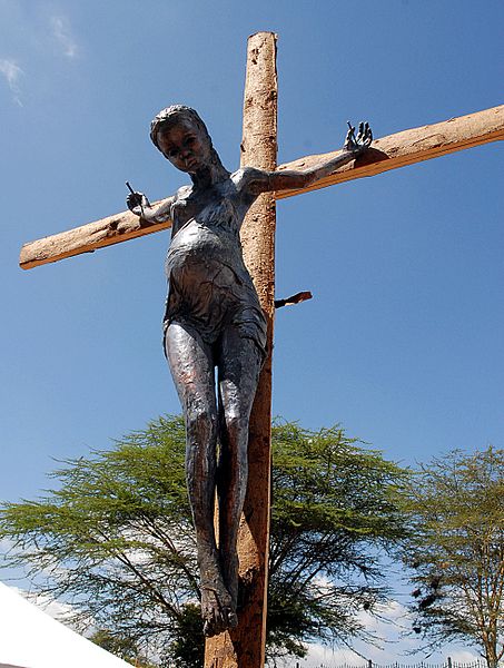 File:Crucified Jens Galschiot.jpeg