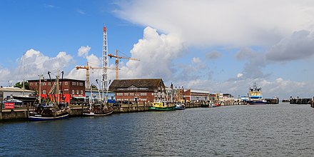 The fishing harbour by the Fischmarkt
