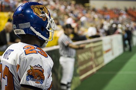 Grizzlies player, Daudi White, in 2009 Daudi White at Fairbanks at Alaska 2009-07-09.jpg