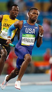 David Verburg American sprinter