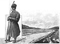 Die Gartenlaube (1893) b 011_2.jpg Rumänische Grenzwache Arbeiten an der Prigrada-Bank V. Schramm
