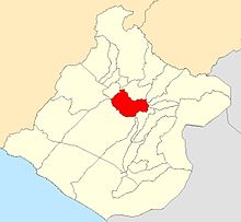 Location of Chucatamani in the Tarata Province