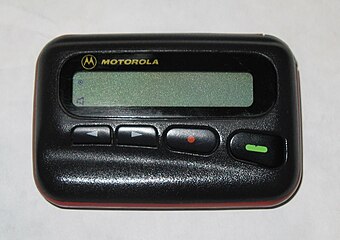 A Motorola LX2 pager