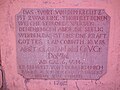 Dossenheim Inschrift Wegkreuz.JPG