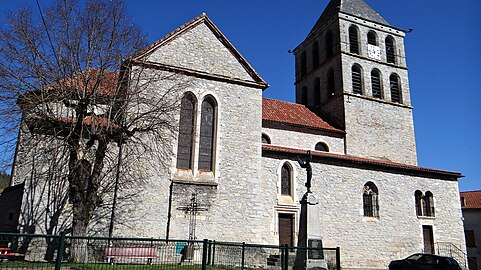 Vue de l'extérieur de l'église