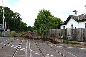 Durham Coast Line, Standort der Seaham Hall Dene Station 1. 28 07 2017.jpg