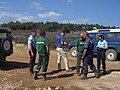 Équipe pluridisciplinaire d'investigation sur l'origine des incendies de forêts (Procureur - Gendarmerie - ONF) à Vérignon en 2007.