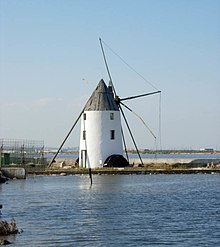 Typical windmill from Campo de Cartagena