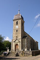 Die Kirche in Écuelle