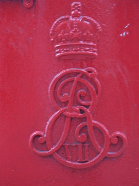 File:Edward VII postbox, Marchmont Street - royal cipher - geograph.org.uk - 777677.jpg