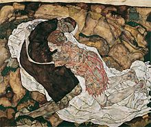 Death and the Maiden by Egon Schiele Egon Schiele 012.jpg