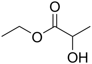 Ethyl lactate group of enantiomers